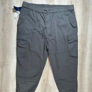 NWT POLO RALPH LAUREN Men's Big & Tall Grey Utility Surplus Cargo Jogger Pants